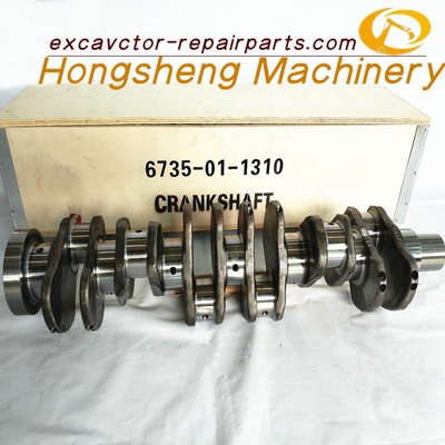 PC200-6 PC200-7 S6D102 Maschinen-Kurbelwelle 6735-01-1310