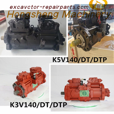Bagger Hydraulic Kawasaki Main Pump K3V140DT-DTP K5V140DT-DTP